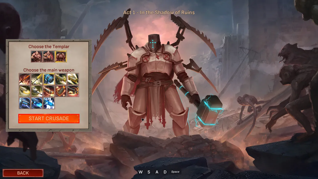 Arms of God - captura de pantalla