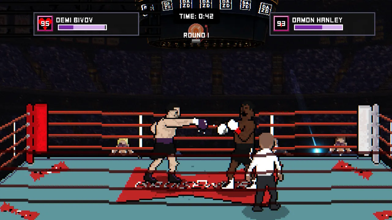 Bruisers 2D Boxing - captura de pantalla