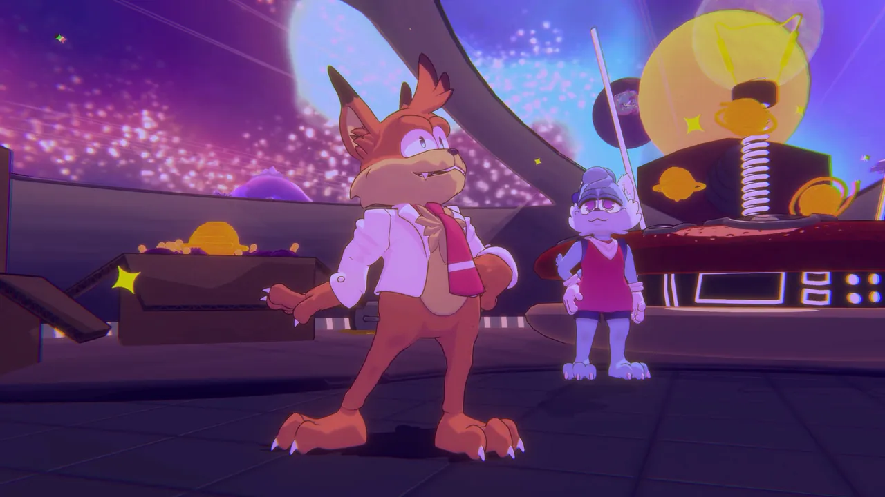 Bubsy 4D - captura de pantalla