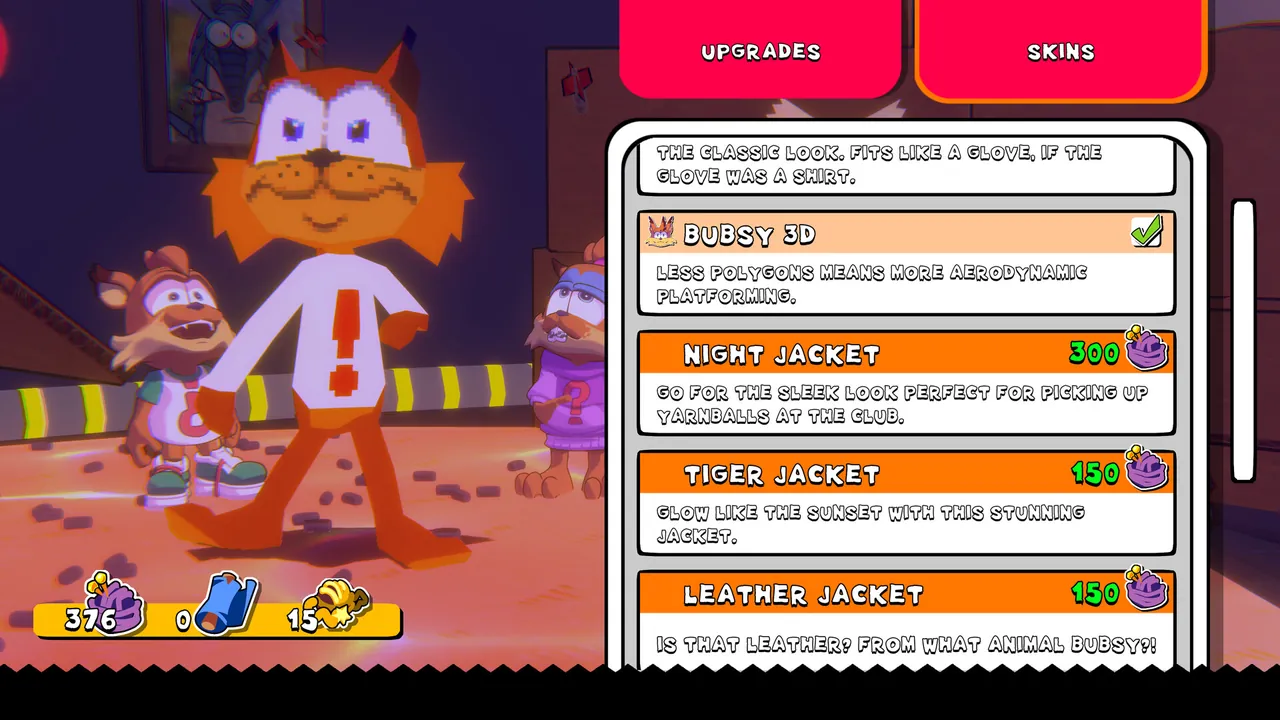 Bubsy 4D - captura de pantalla