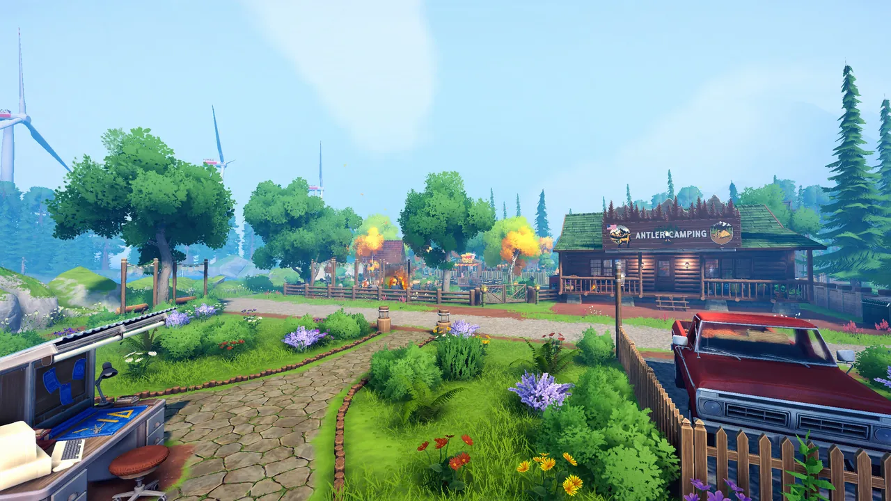 Campsite Hustle! - Management Simulator - captura de pantalla