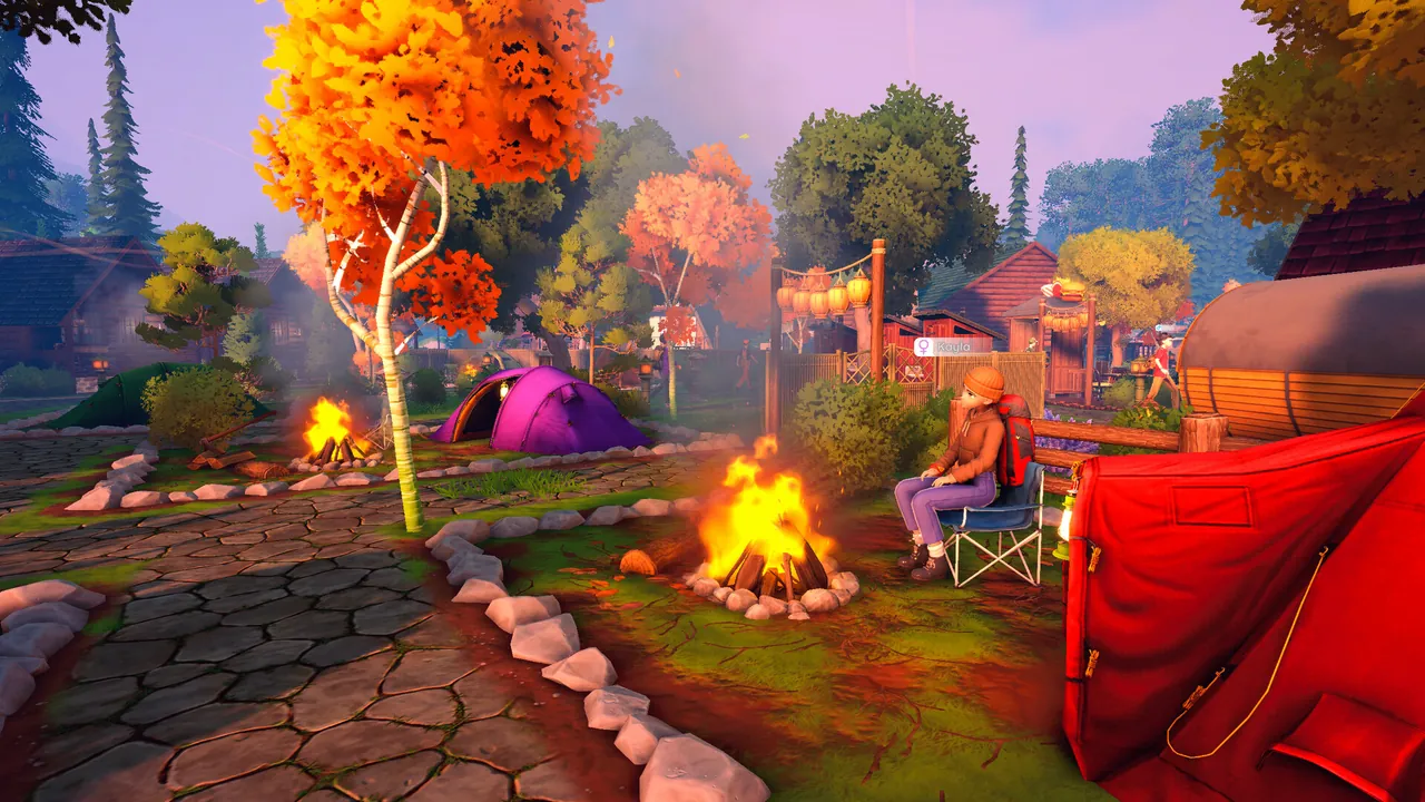 Campsite Hustle! - Management Simulator - captura de pantalla
