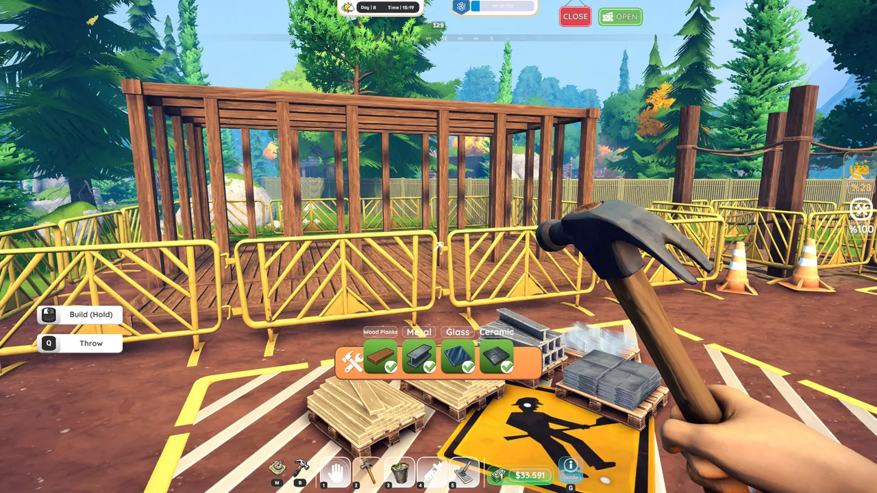 Campsite Hustle! - Management Simulator - captura de pantalla