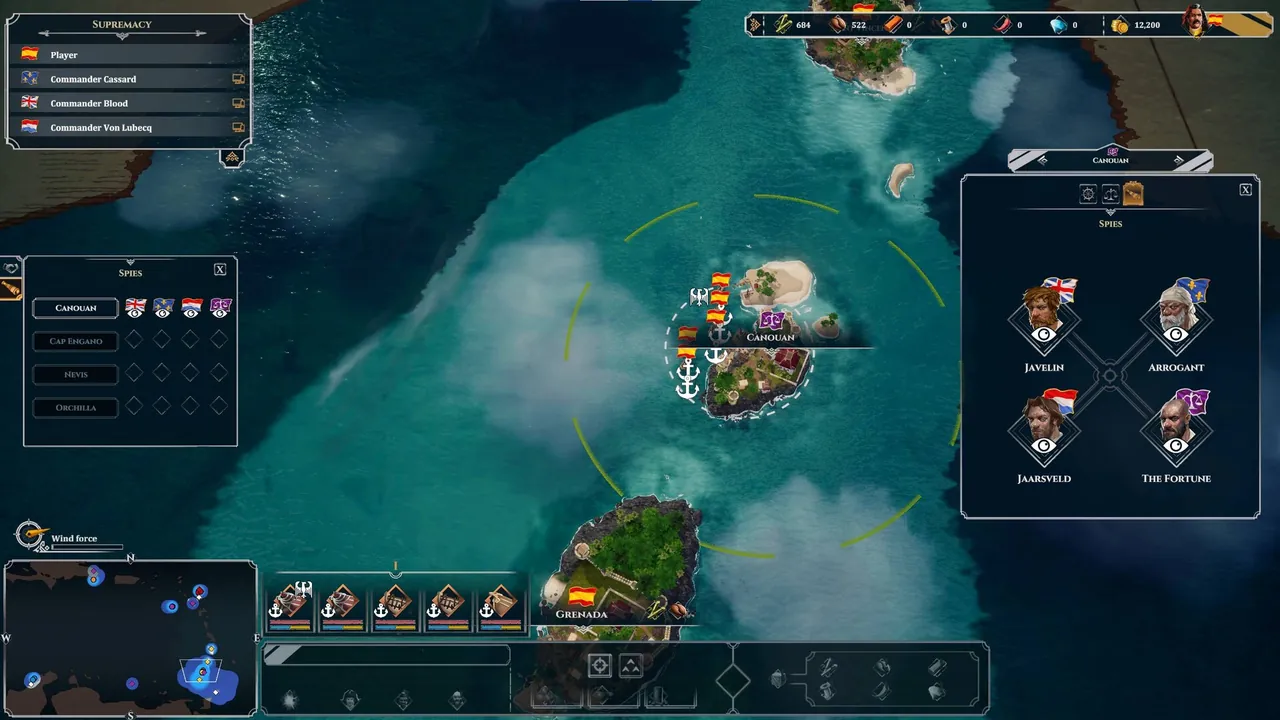 Corsairs - Battle of the Caribbean - captura de pantalla