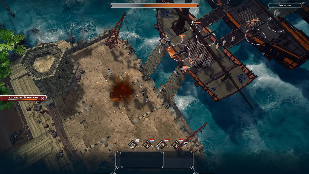 Corsairs - Battle of the Caribbean - captura de pantalla
