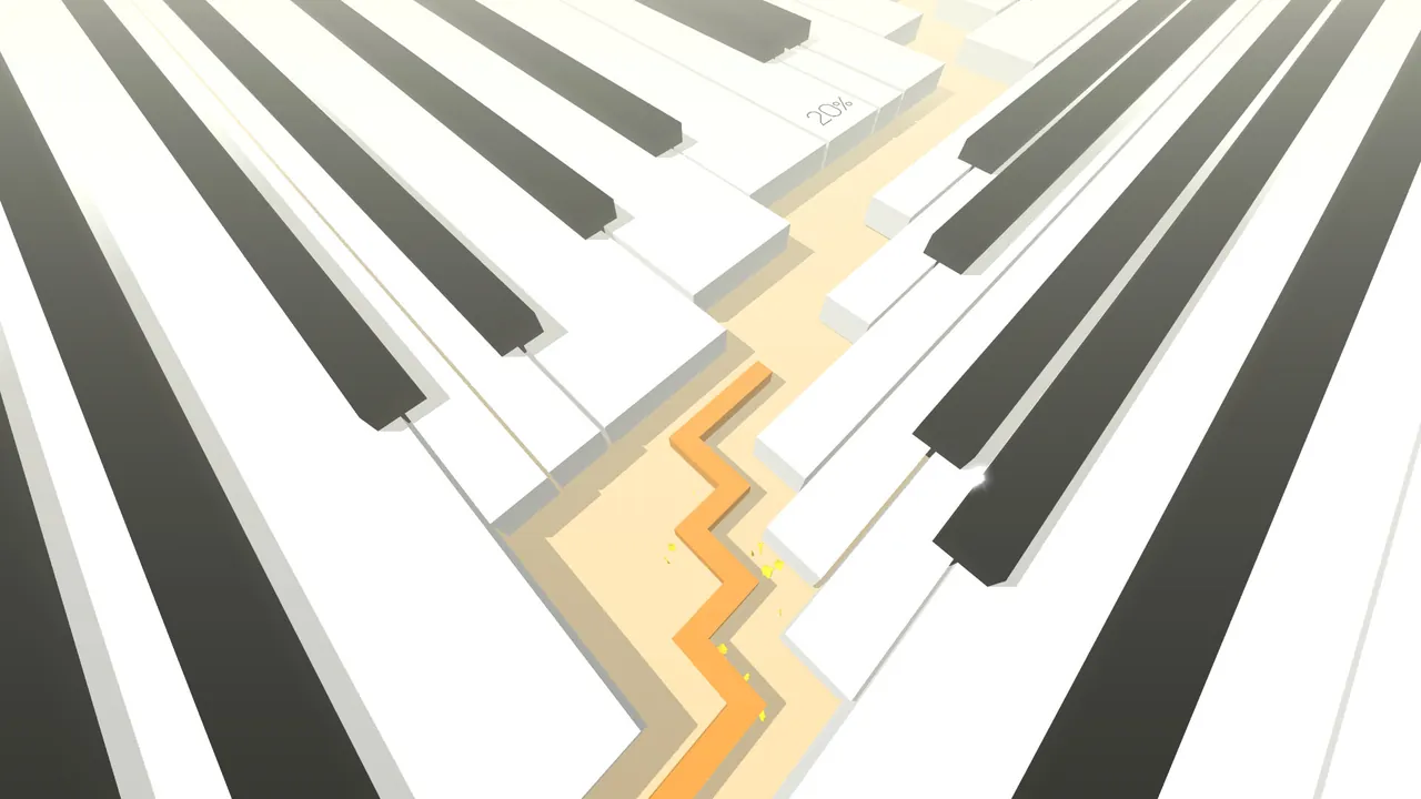 Dancing Line - captura de pantalla