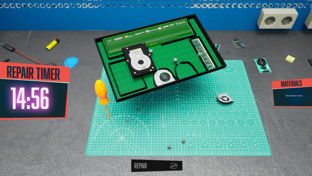 ElectroFix Simulator - captura de pantalla