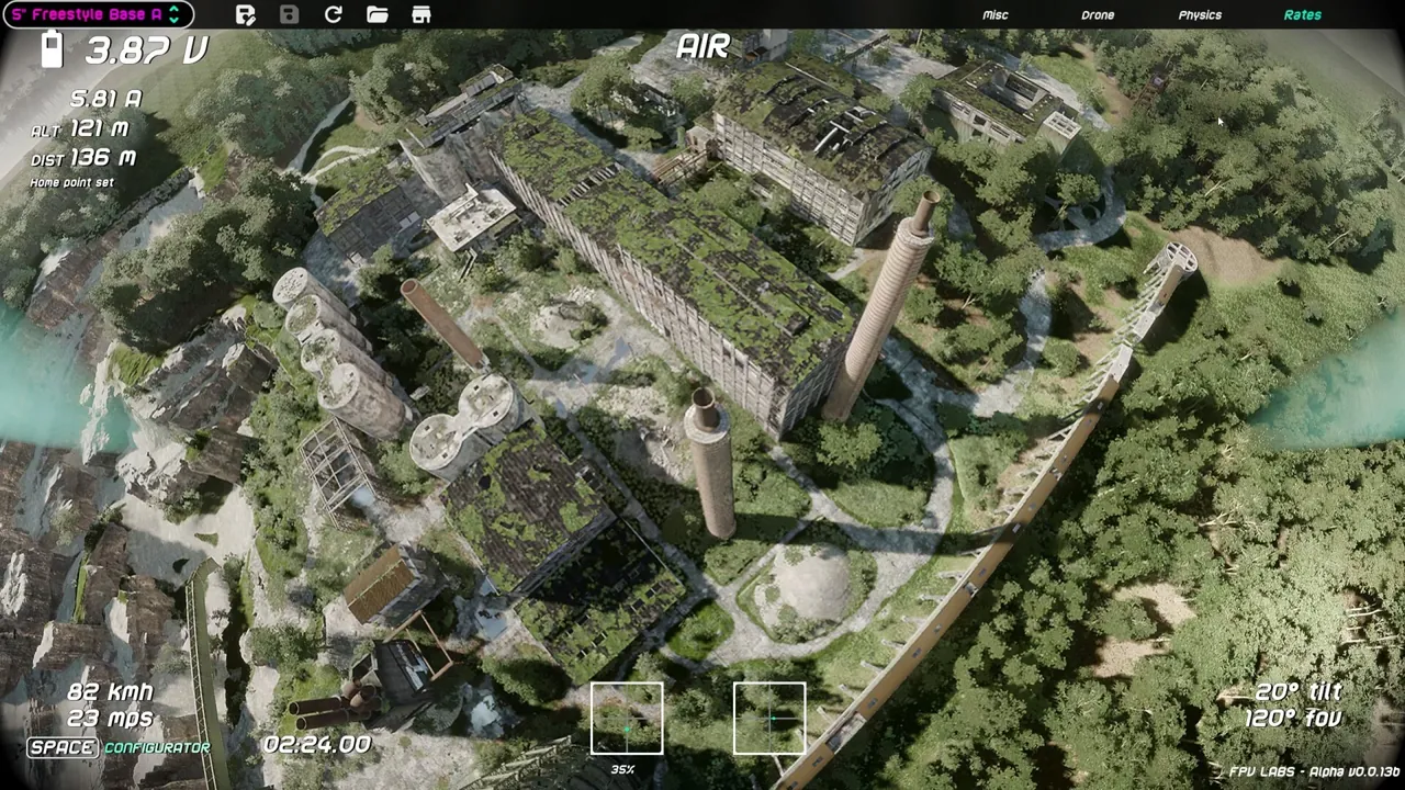 FPV Labs - Drone Simulator - captura de pantalla