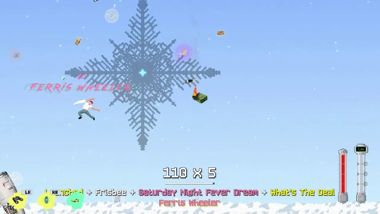 Freefall '95 - captura de pantalla