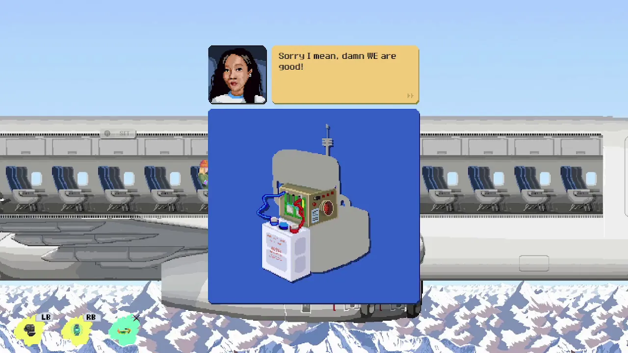 Freefall '95 - captura de pantalla