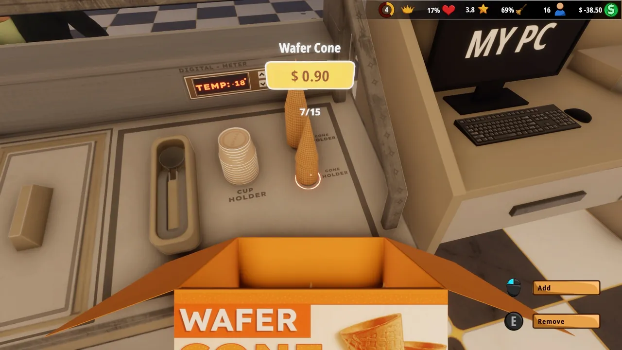 Ice Cream Simulator - captura de pantalla