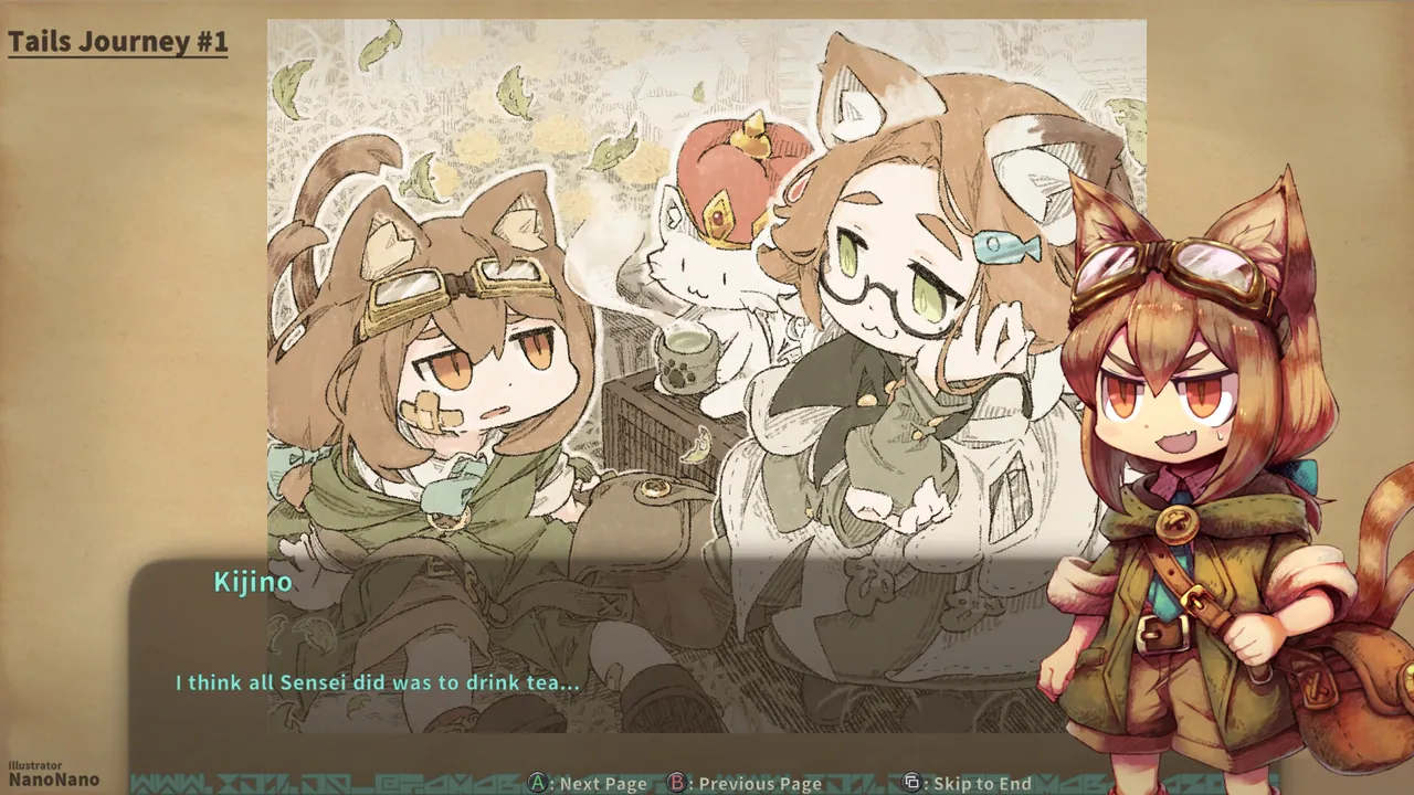 isekizima: Ruins and Tails Journey - captura de pantalla