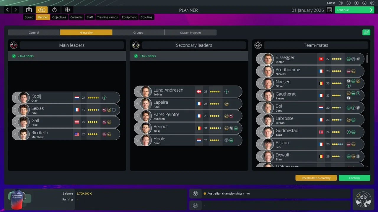 Pro Cycling Manager 26 - captura de pantalla