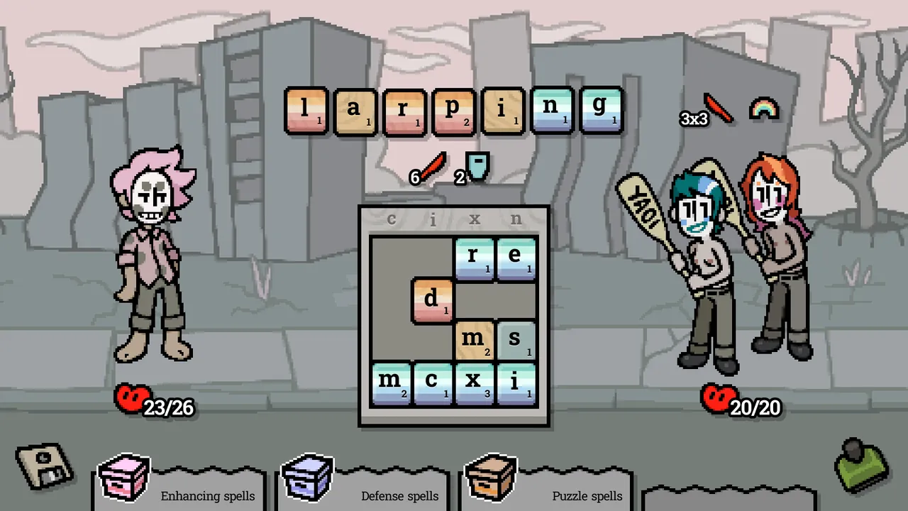 Pronoun Palace - captura de pantalla
