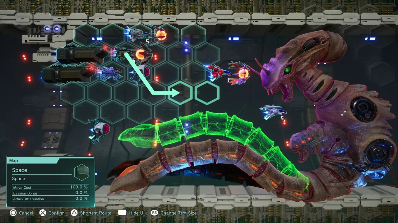 R-Type Tactics I • II Cosmos - captura de pantalla