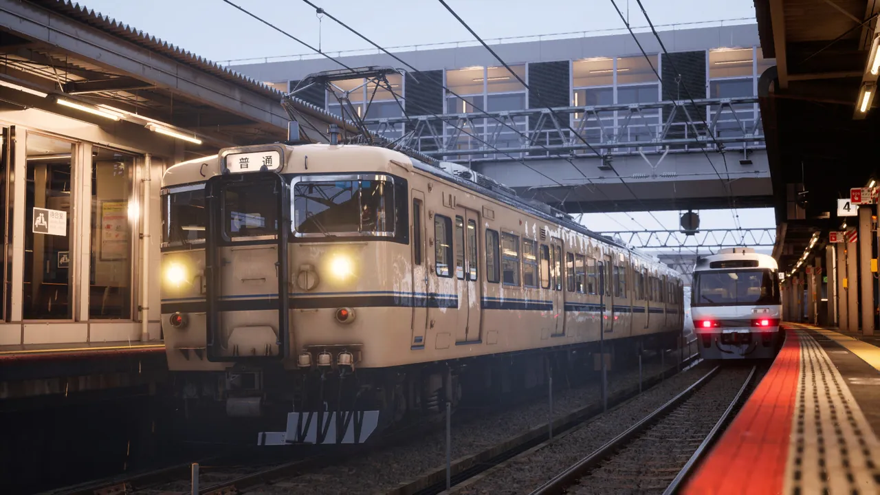 RUNNING TRAIN | 走ル列車！ - captura de pantalla