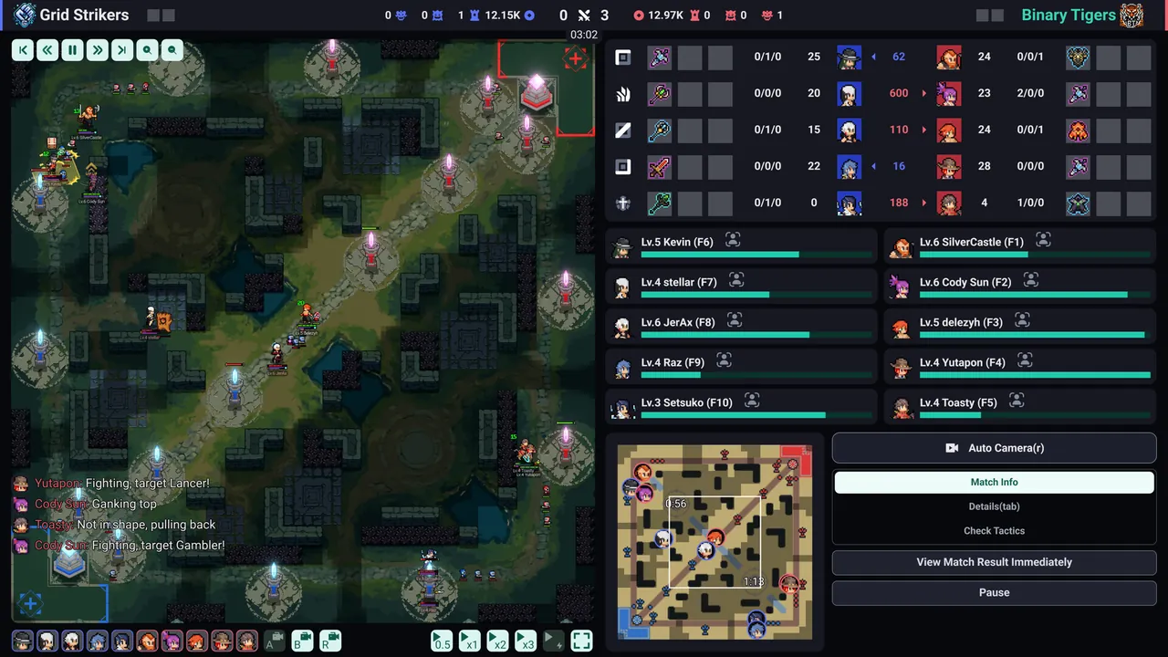 Teamfight Manager 2 - captura de pantalla