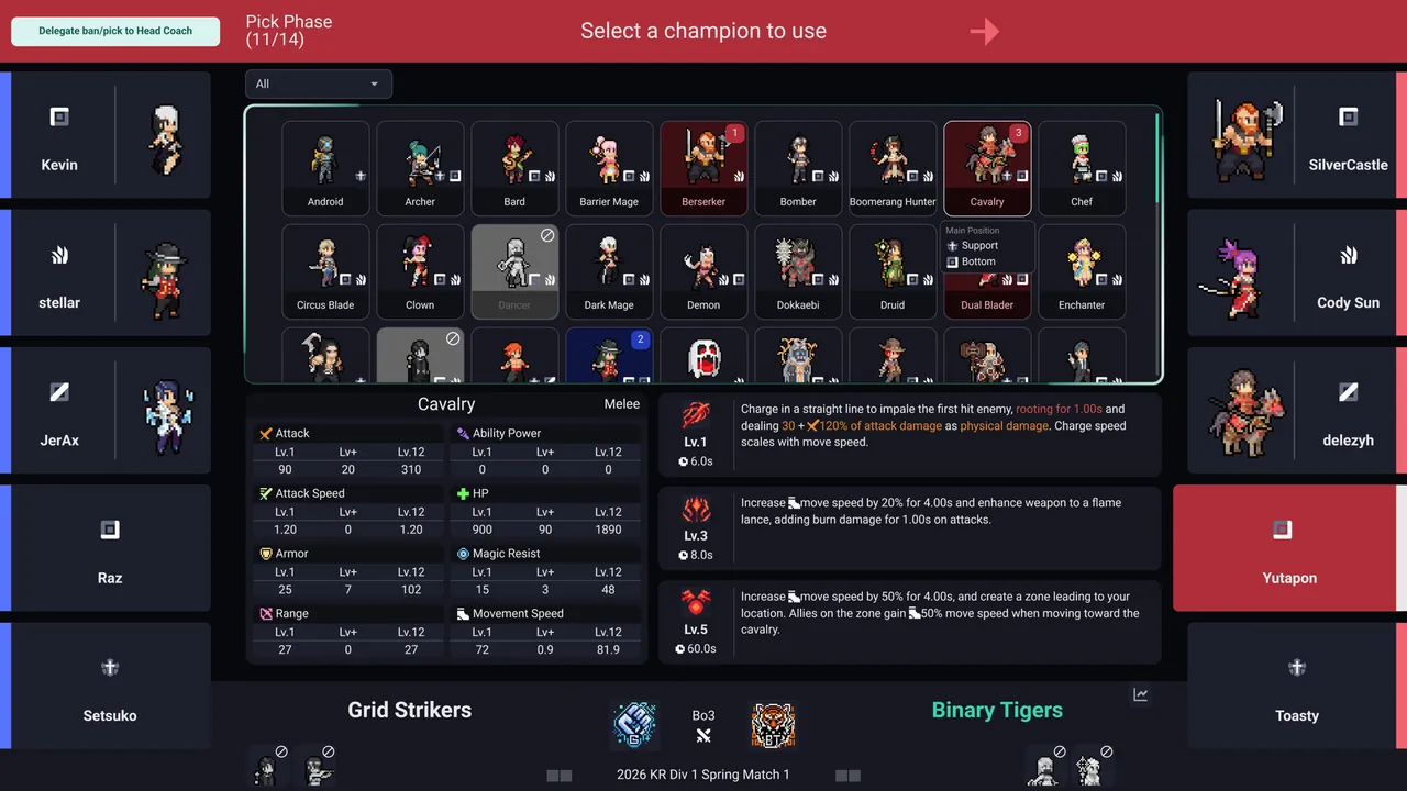 Teamfight Manager 2 - captura de pantalla