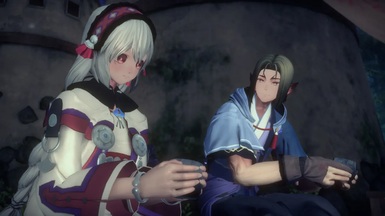 Utawarerumono: Past and Present Rediscovered - captura de pantalla