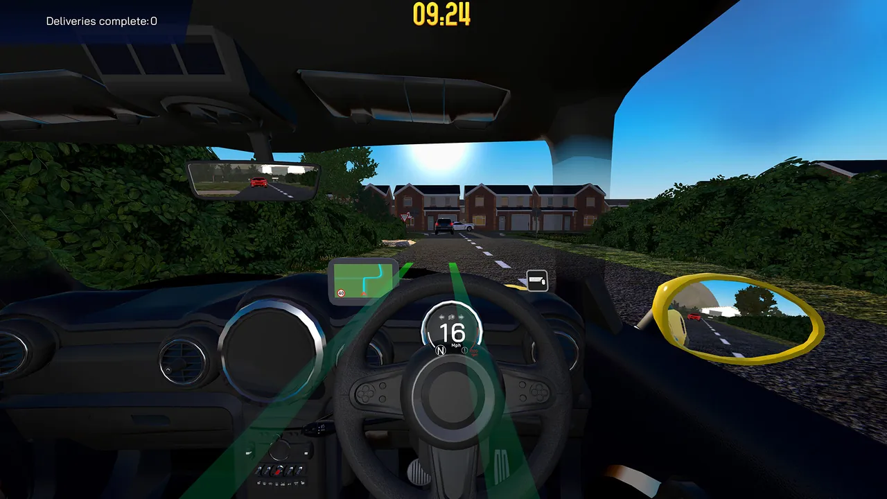Virtual Driving School - captura de pantalla