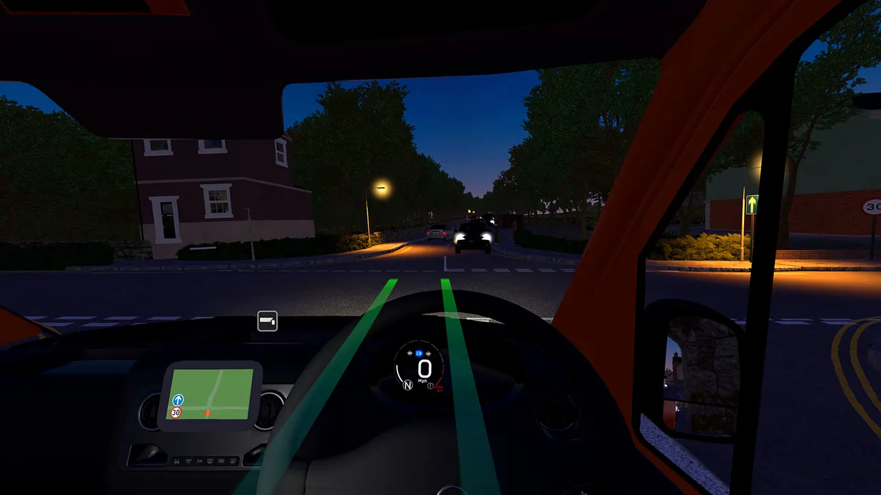 Virtual Driving School - captura de pantalla