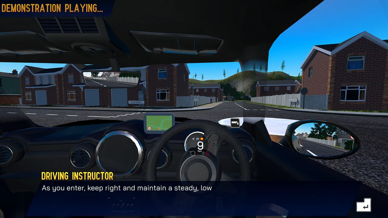 Virtual Driving School - captura de pantalla