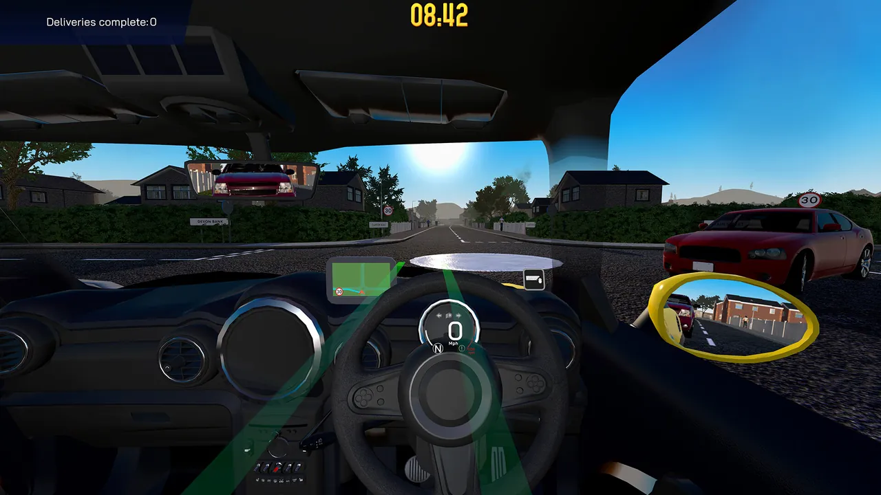 Virtual Driving School - captura de pantalla