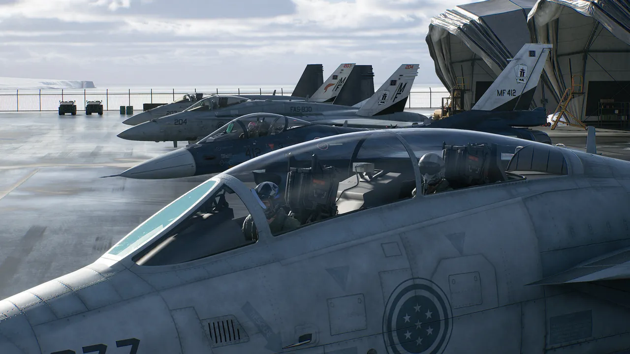 ACE COMBAT 8: WINGS OF THEVE - captura de pantalla