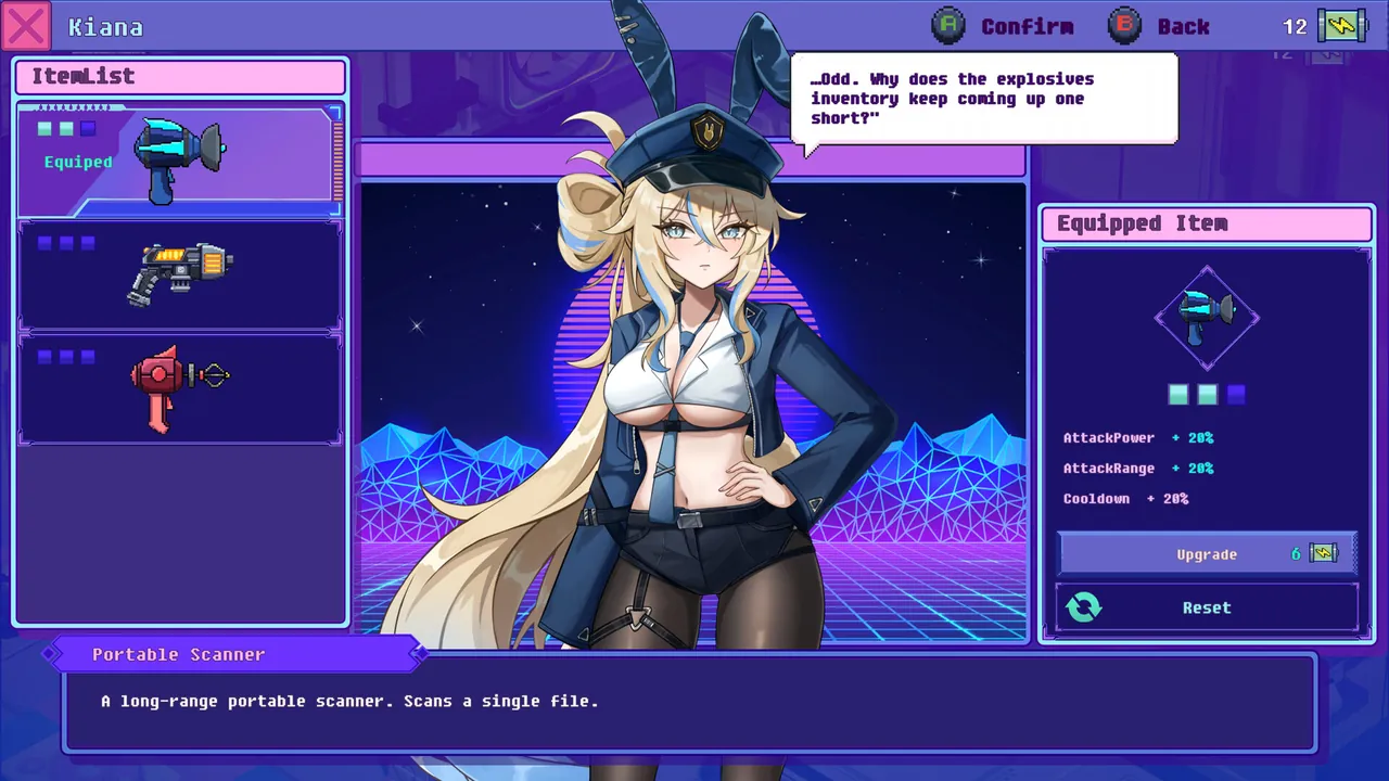 Antivirus Girl - captura de pantalla