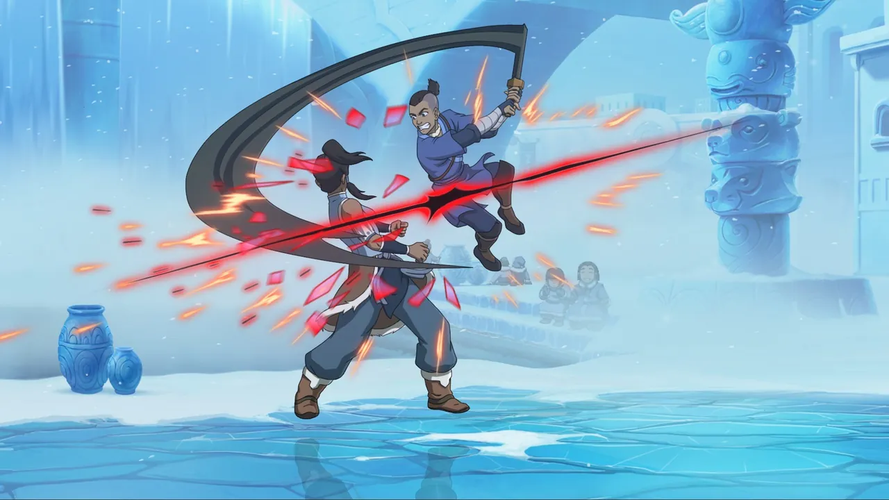 Avatar Legends: The Fighting Game - captura de pantalla