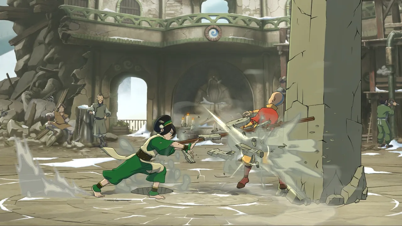 Avatar Legends: The Fighting Game - captura de pantalla