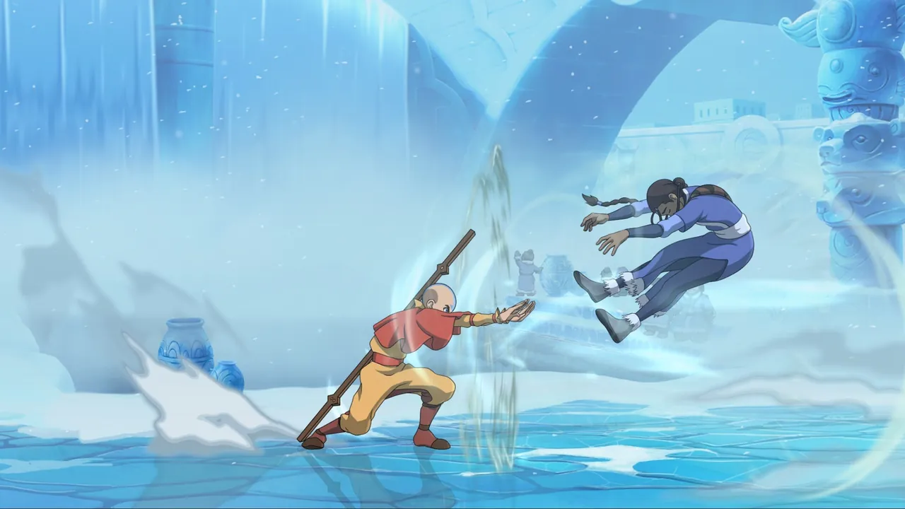 Avatar Legends: The Fighting Game - captura de pantalla