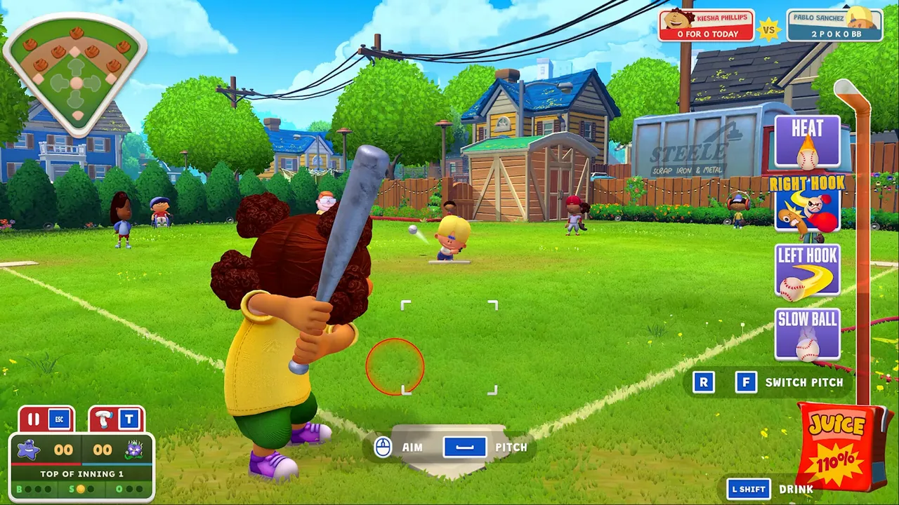 Backyard Baseball - captura de pantalla