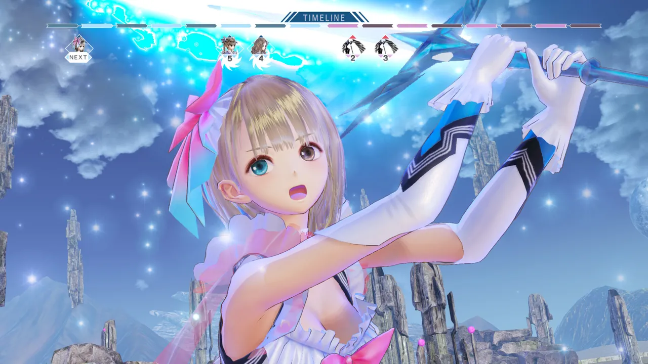 BLUE REFLECTION Quartet - captura de pantalla