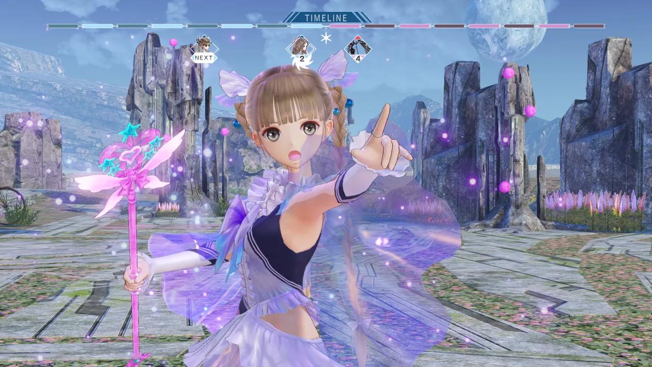 BLUE REFLECTION Quartet - captura de pantalla