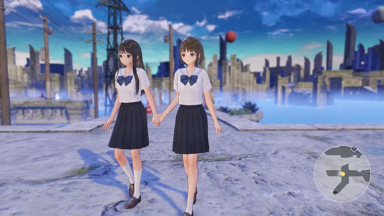 BLUE REFLECTION Quartet - captura de pantalla