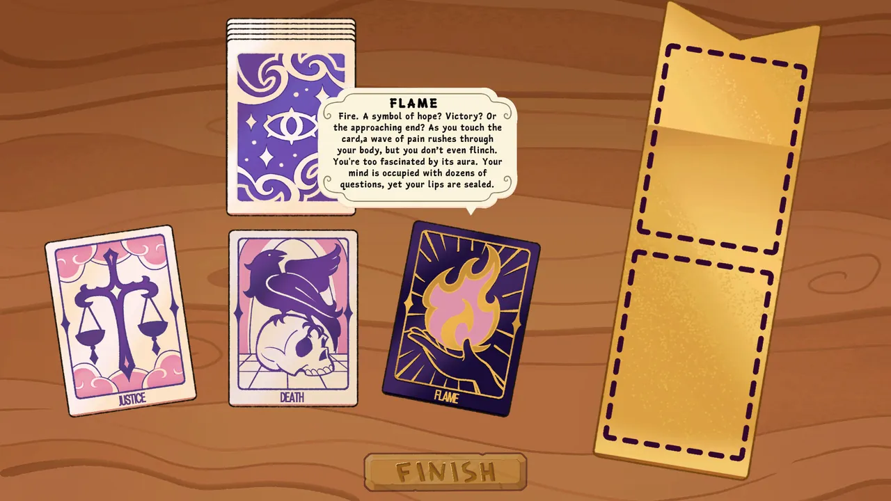 Bookbinding – Dark Cozy Sim - captura de pantalla