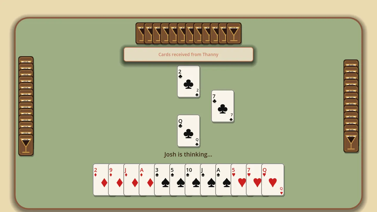 Card Night at Gigi's - captura de pantalla