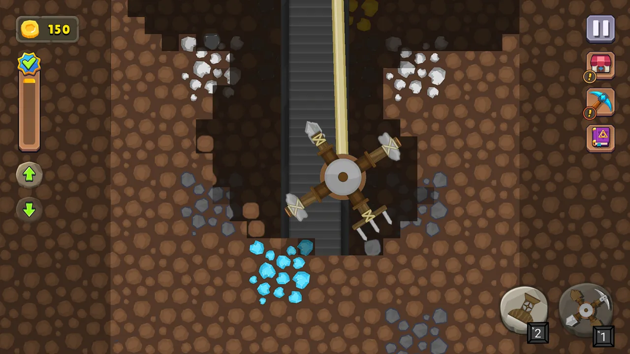 Craft Drill - captura de pantalla