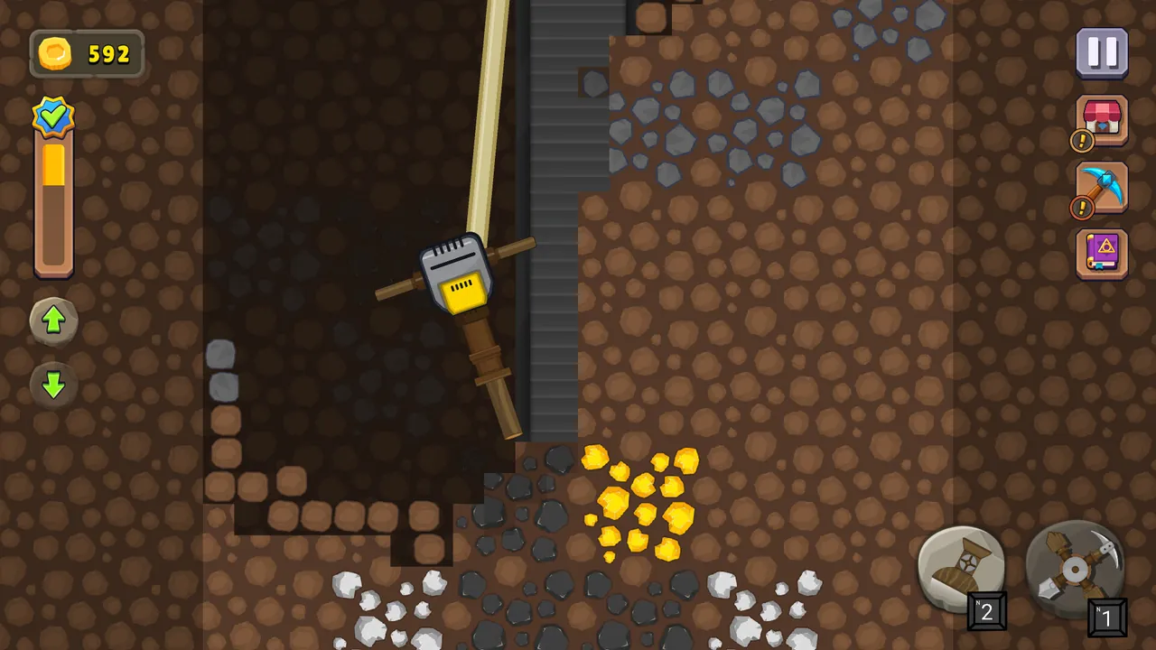 Craft Drill - captura de pantalla