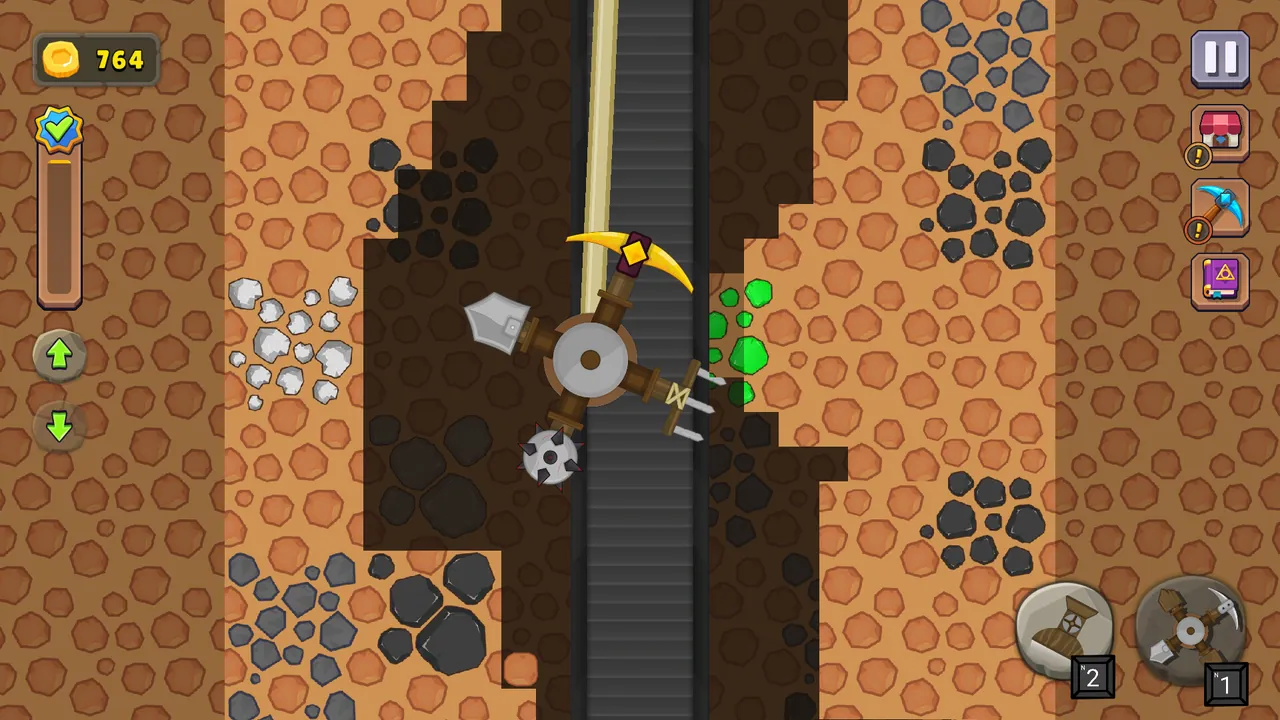 Craft Drill - captura de pantalla