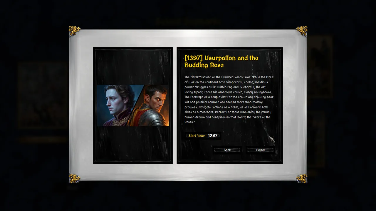 Crown & Coin: The Hundred Years - captura de pantalla