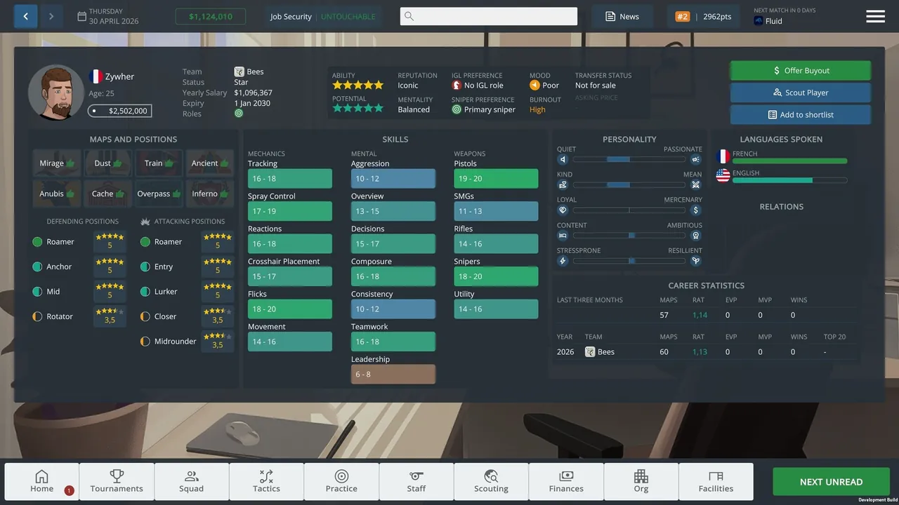 CS Manager - captura de pantalla