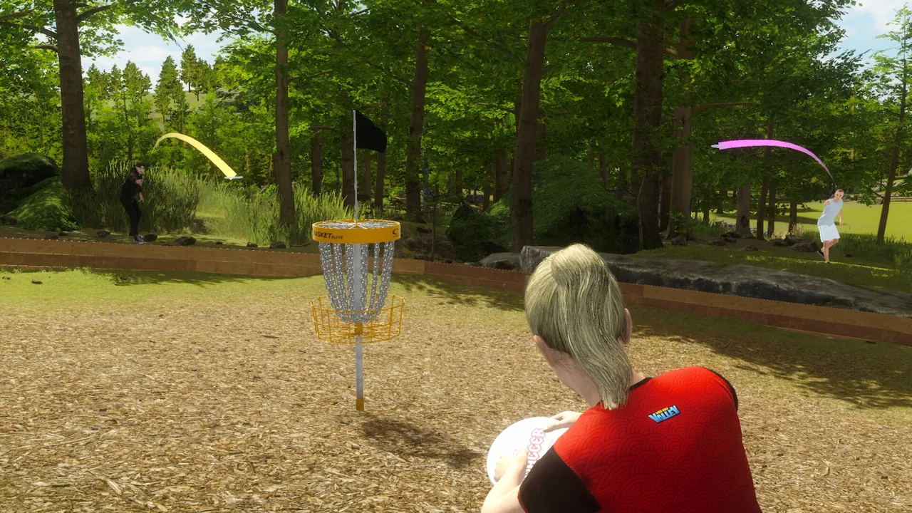 Disc Golf Masters - captura de pantalla