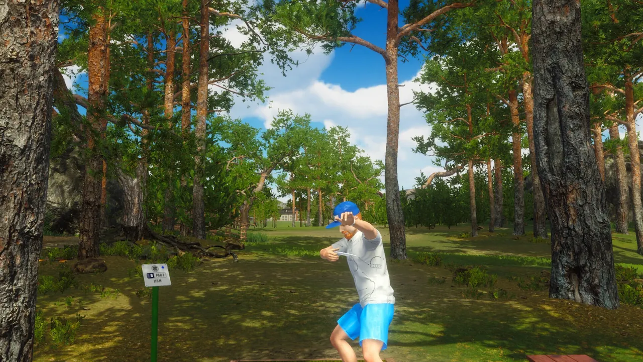Disc Golf Masters - captura de pantalla