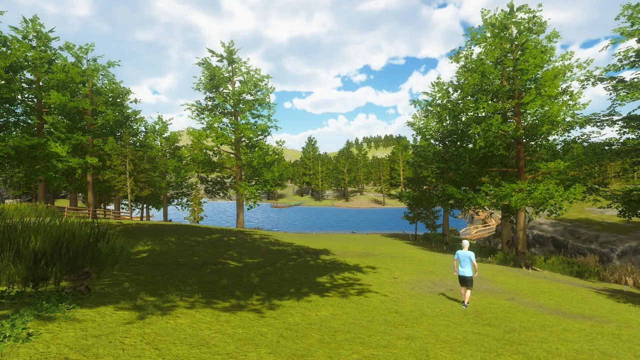 Disc Golf Masters - captura de pantalla