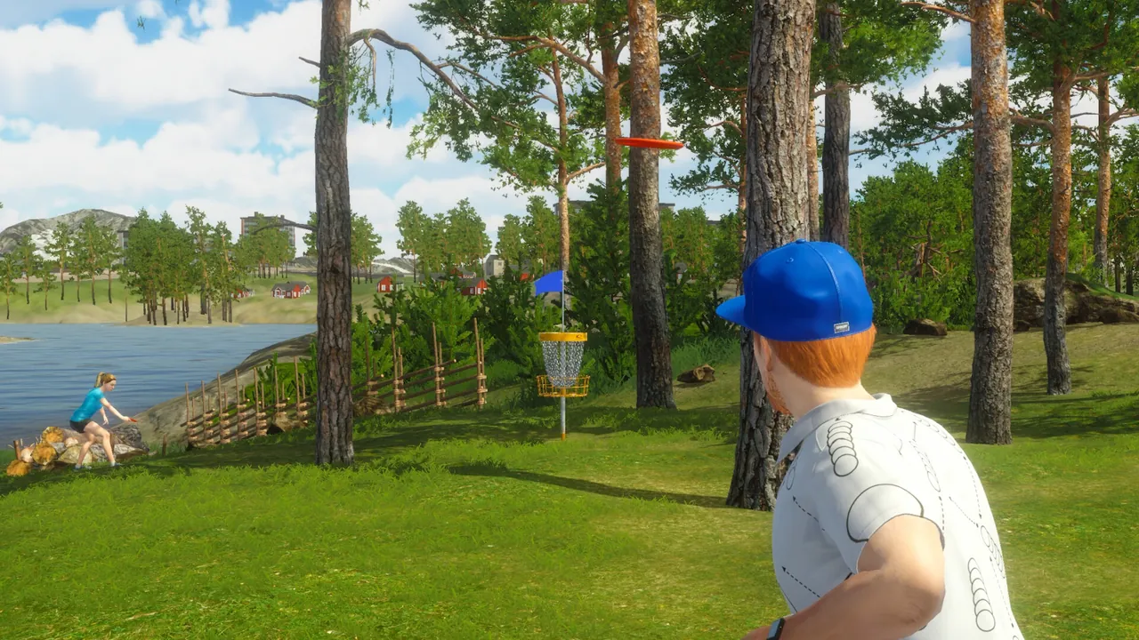 Disc Golf Masters - captura de pantalla