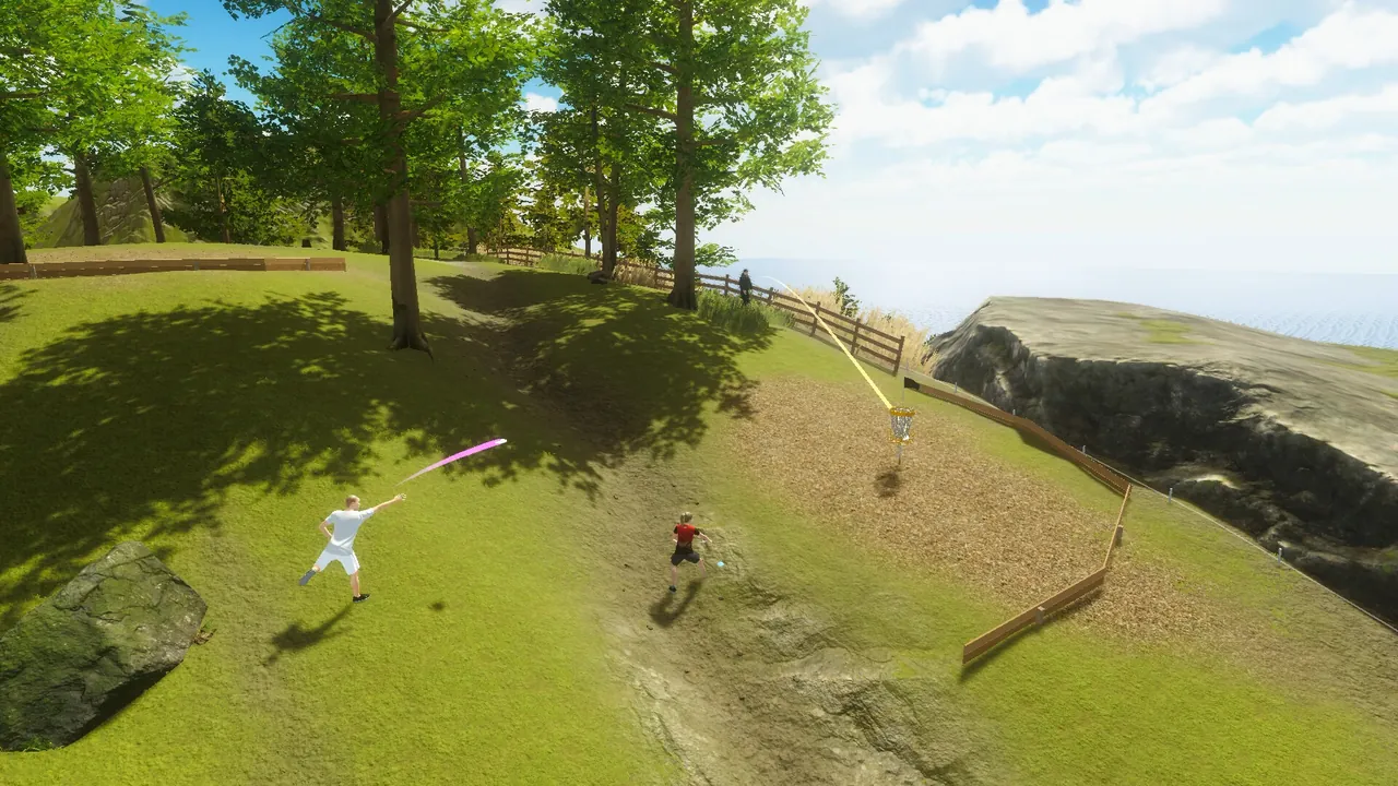 Disc Golf Masters - captura de pantalla