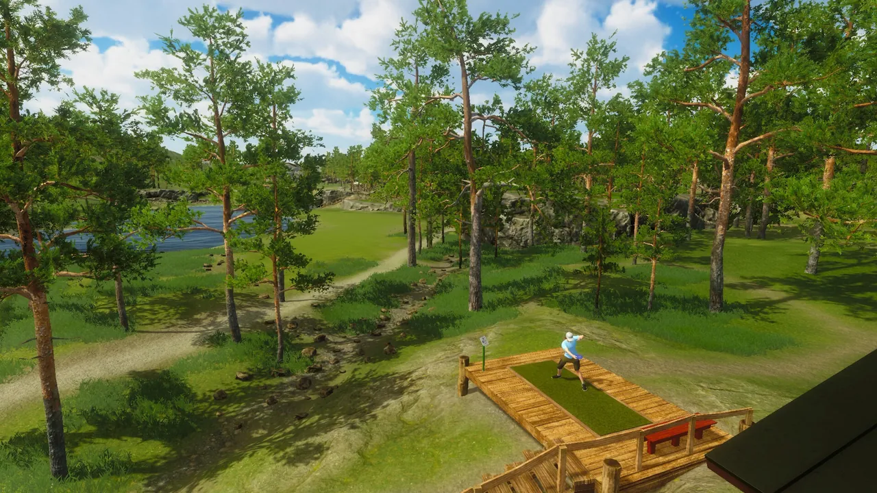 Disc Golf Masters - captura de pantalla