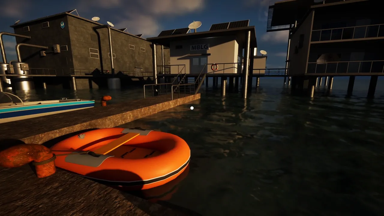 Escape the Marine Lab - captura de pantalla